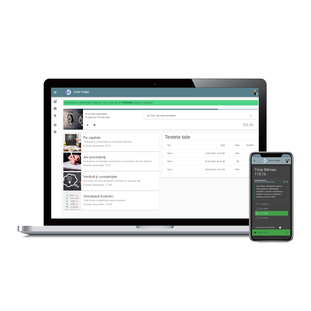 laptop aplicatie grile